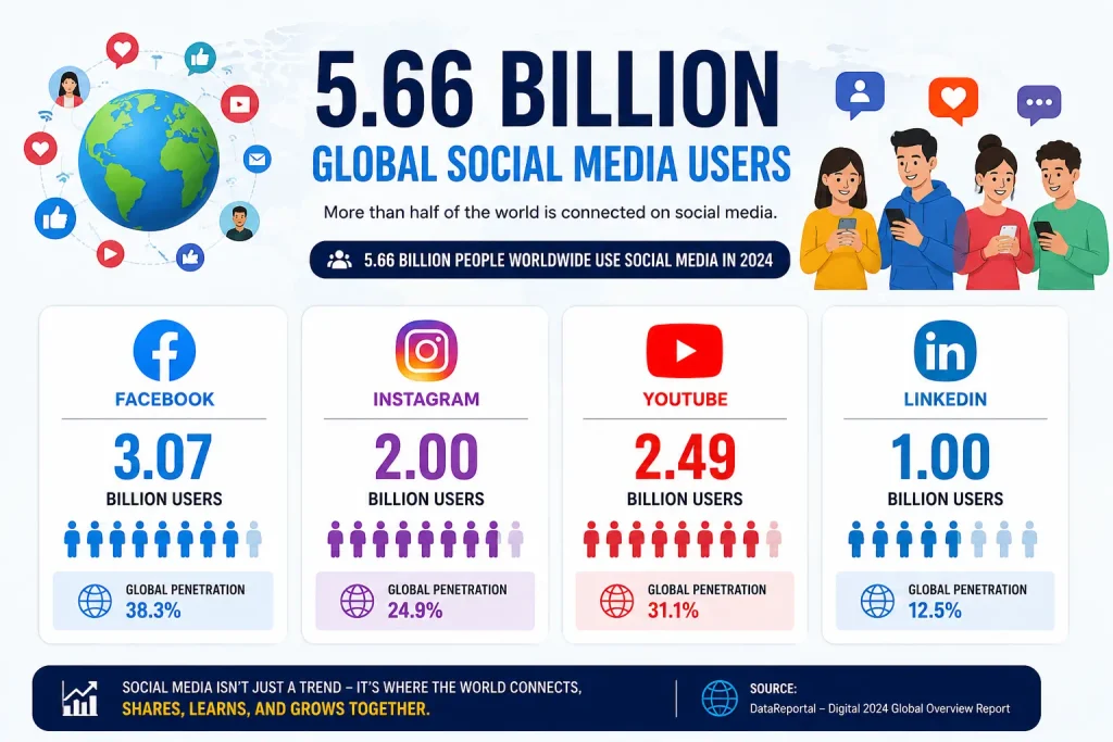 Social media marketing statistics